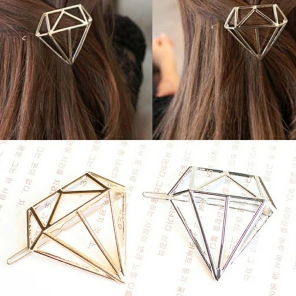 2/$20 NWT Shu Uemura "diamond" 💎 hair clip - Picture 5 of 7